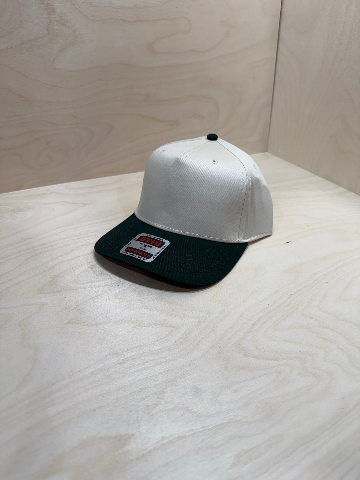Full Canvas+5 Panel Hat