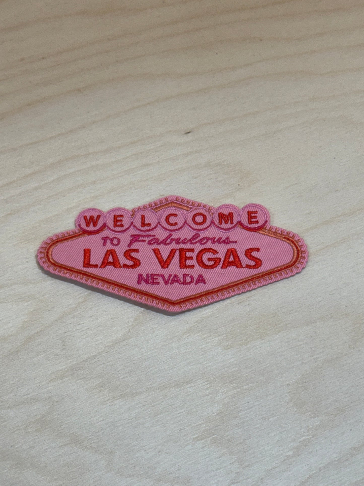 Las Vegas Sign Embroidered Patch