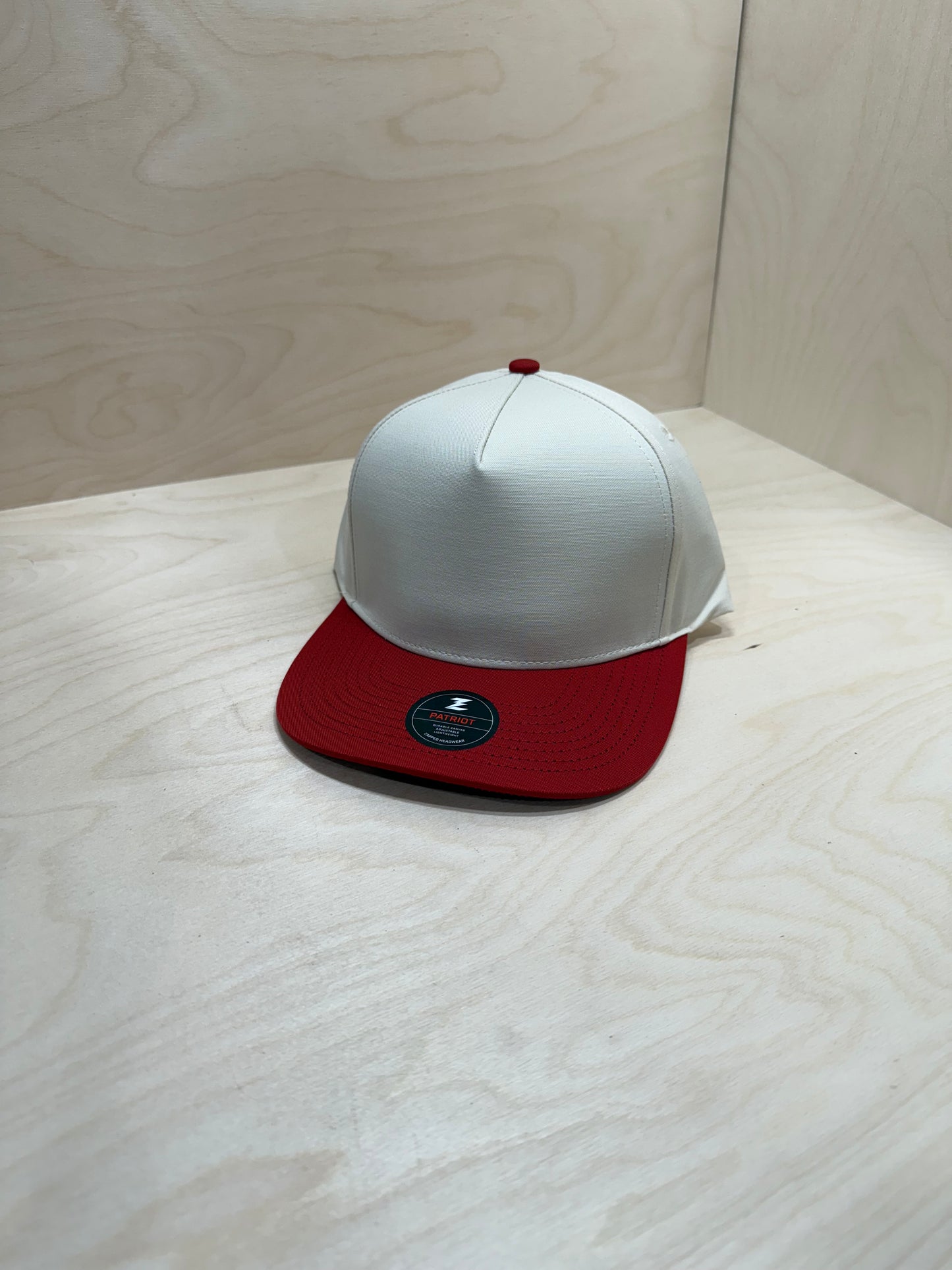 Full Canvas+5 Panel Hat