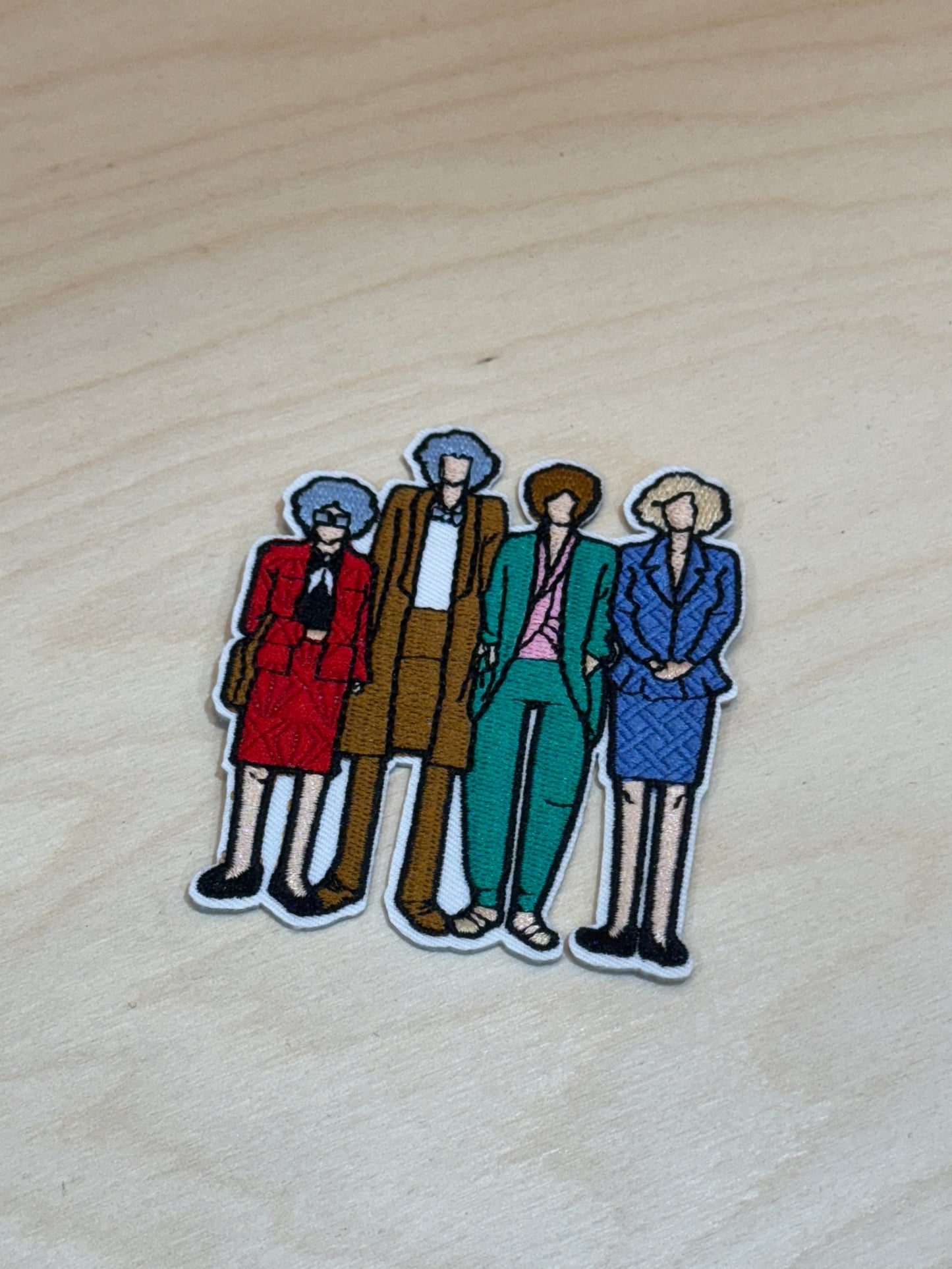 Golden Girls Embroidered Patch