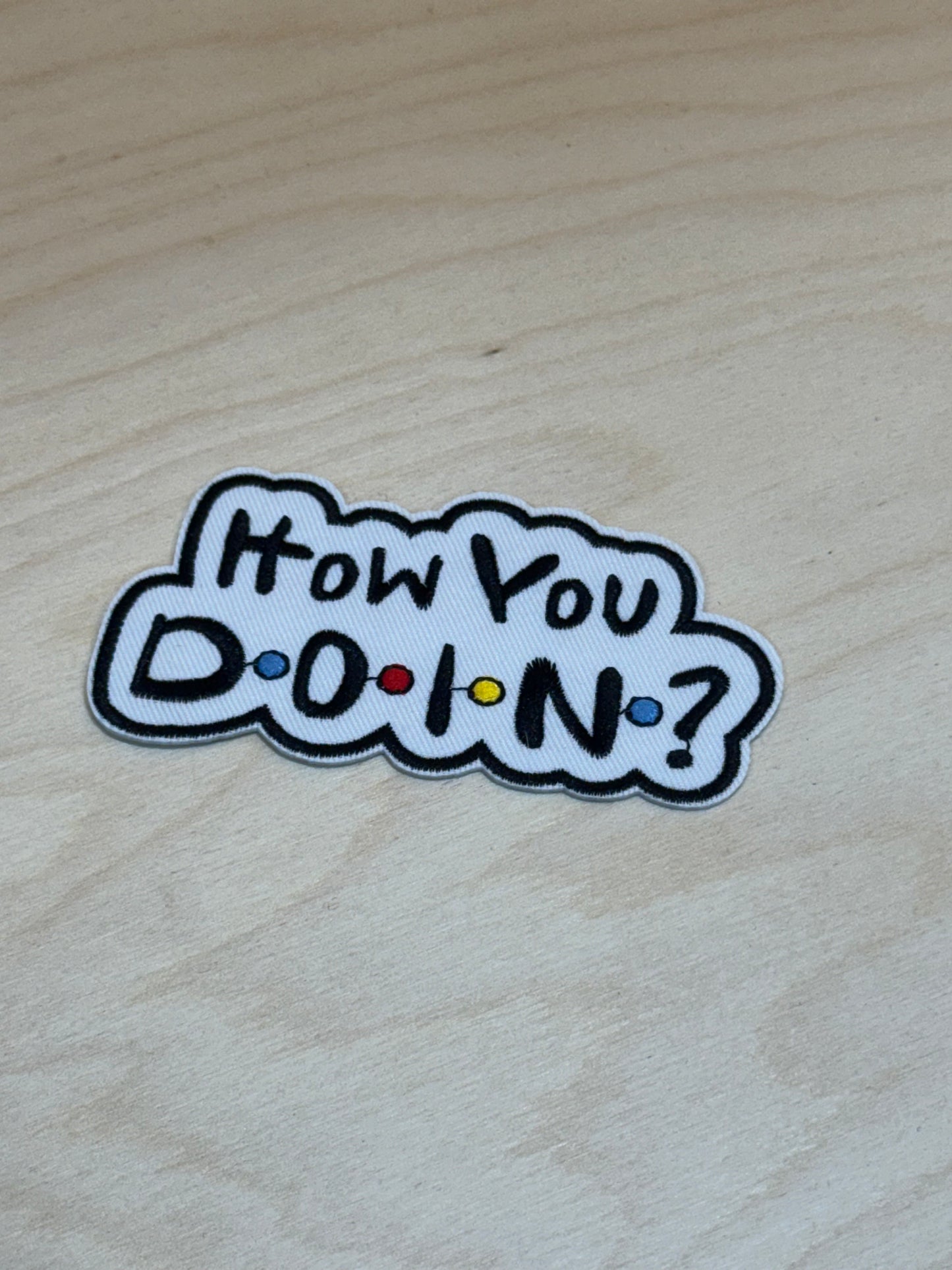 Friends Variety Embroidered Patch