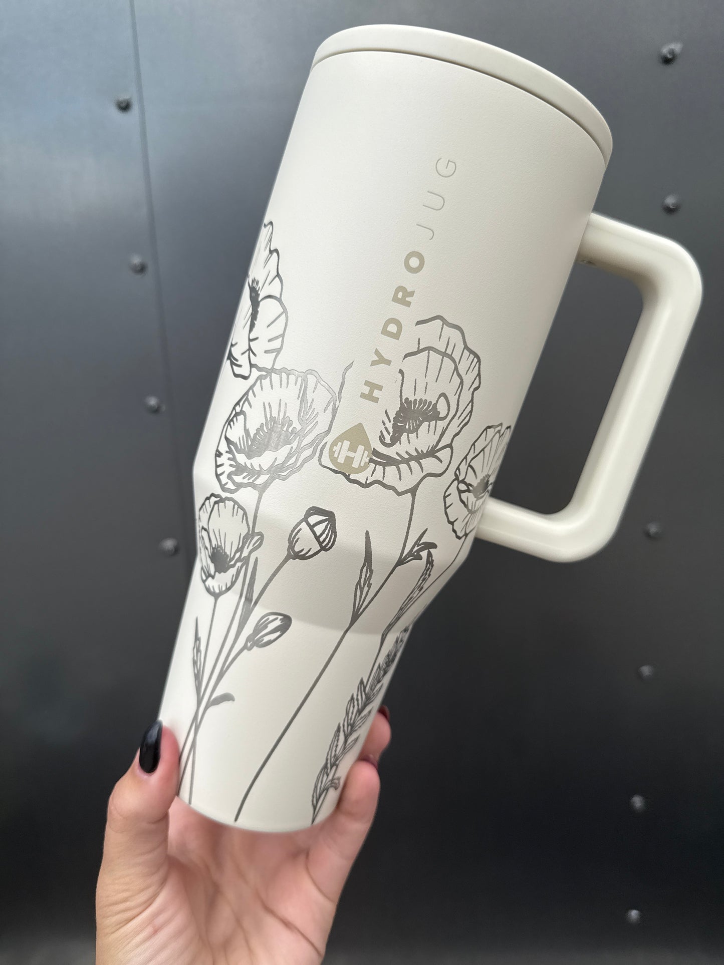 Poppies 40 oz Hydrojug Traveler