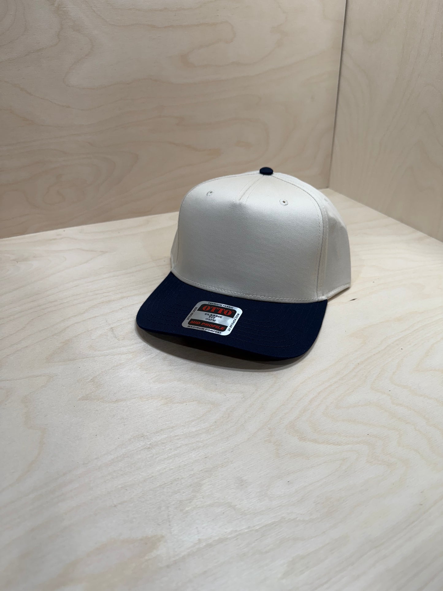 Full Canvas+5 Panel Hat