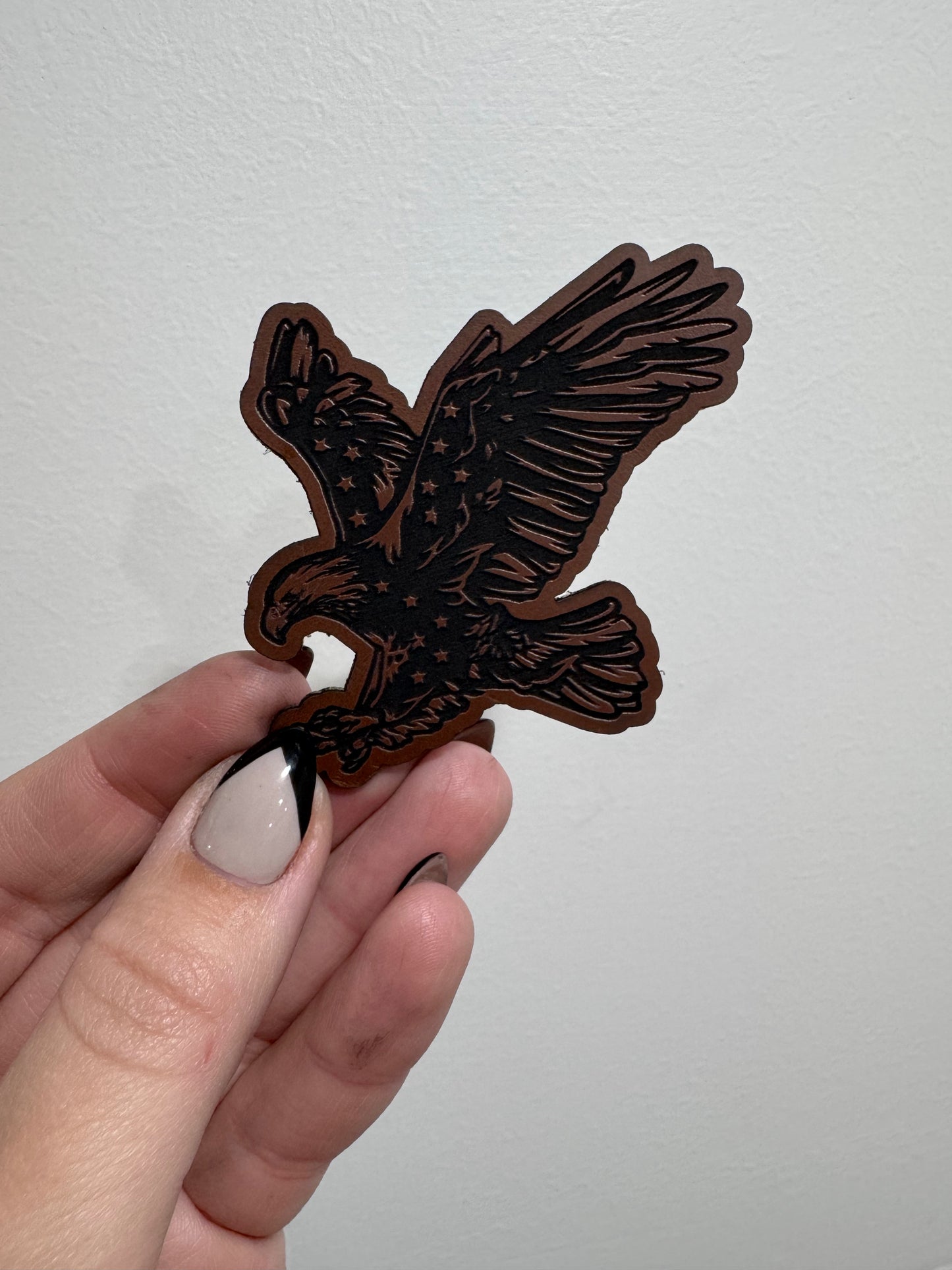 American Eagle Leatherette Patch