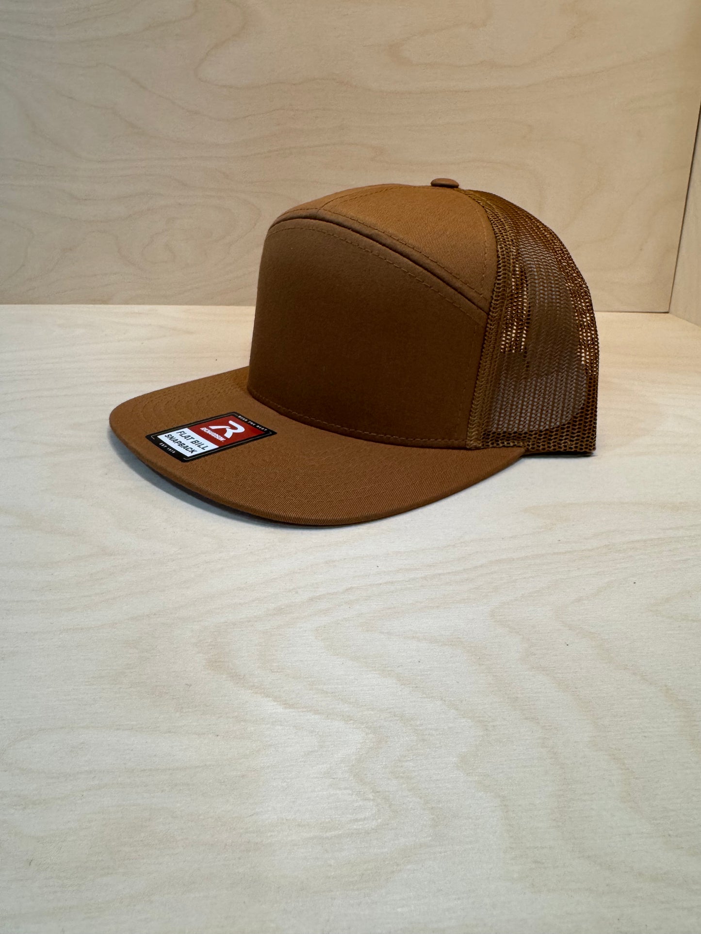 Canvas/Mesh+7 Panel FlatBill