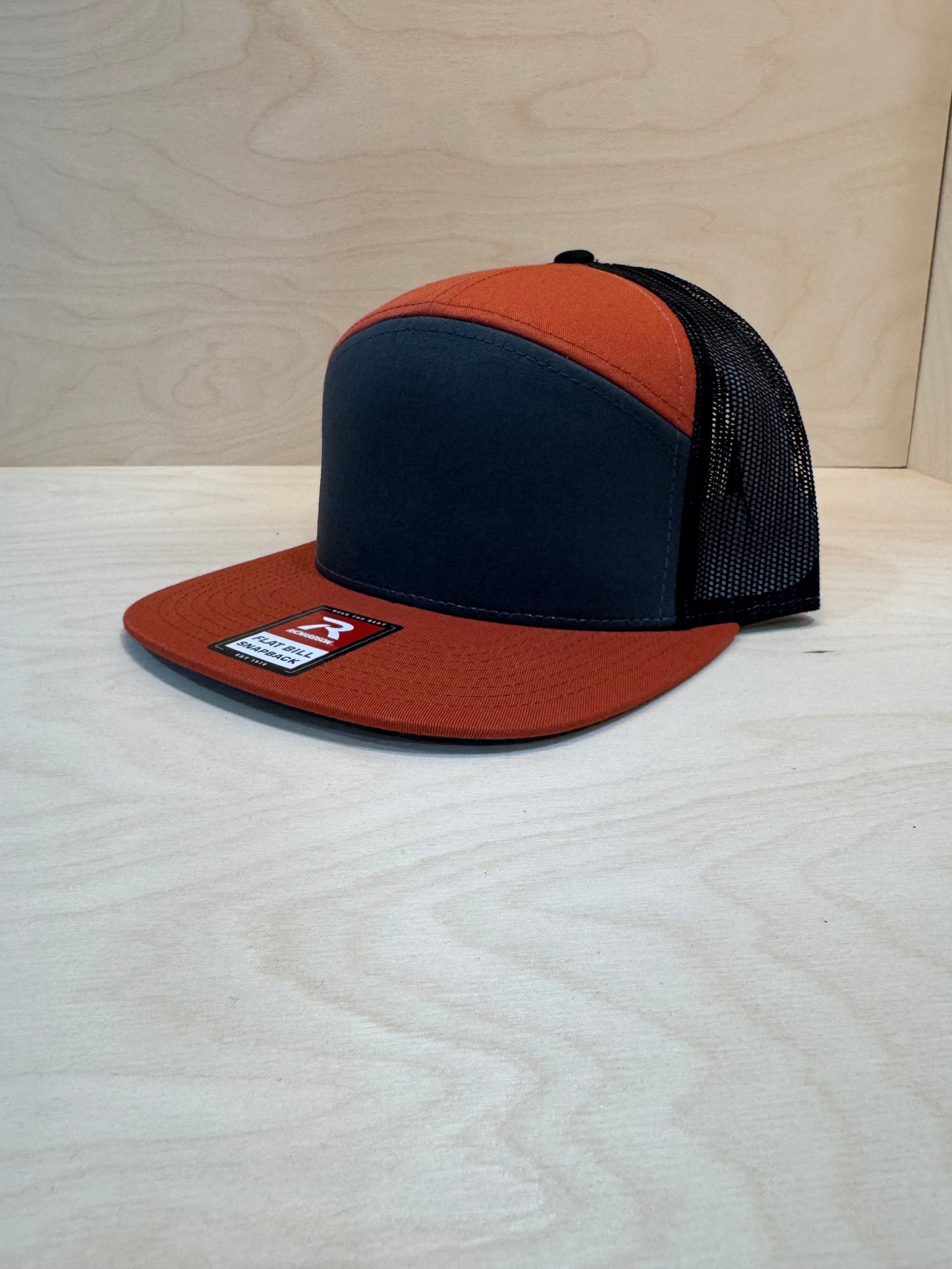 Canvas/Mesh+7 Panel FlatBill