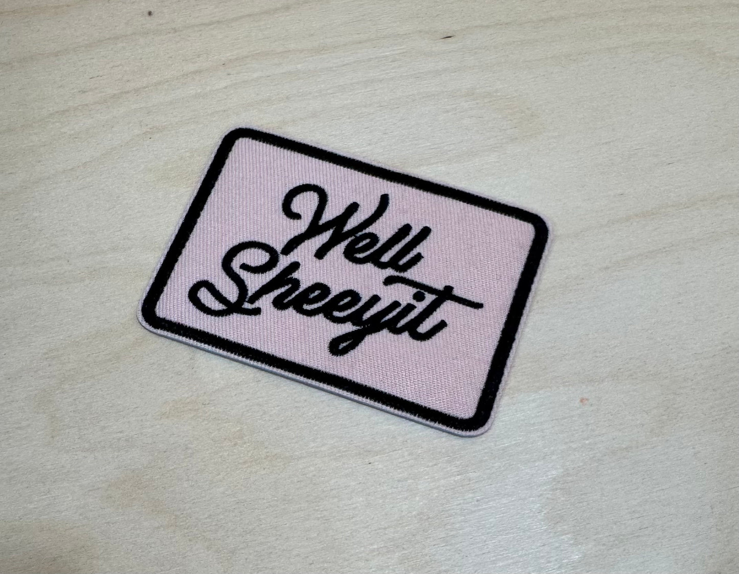 Sheeyit Embroidered Patch