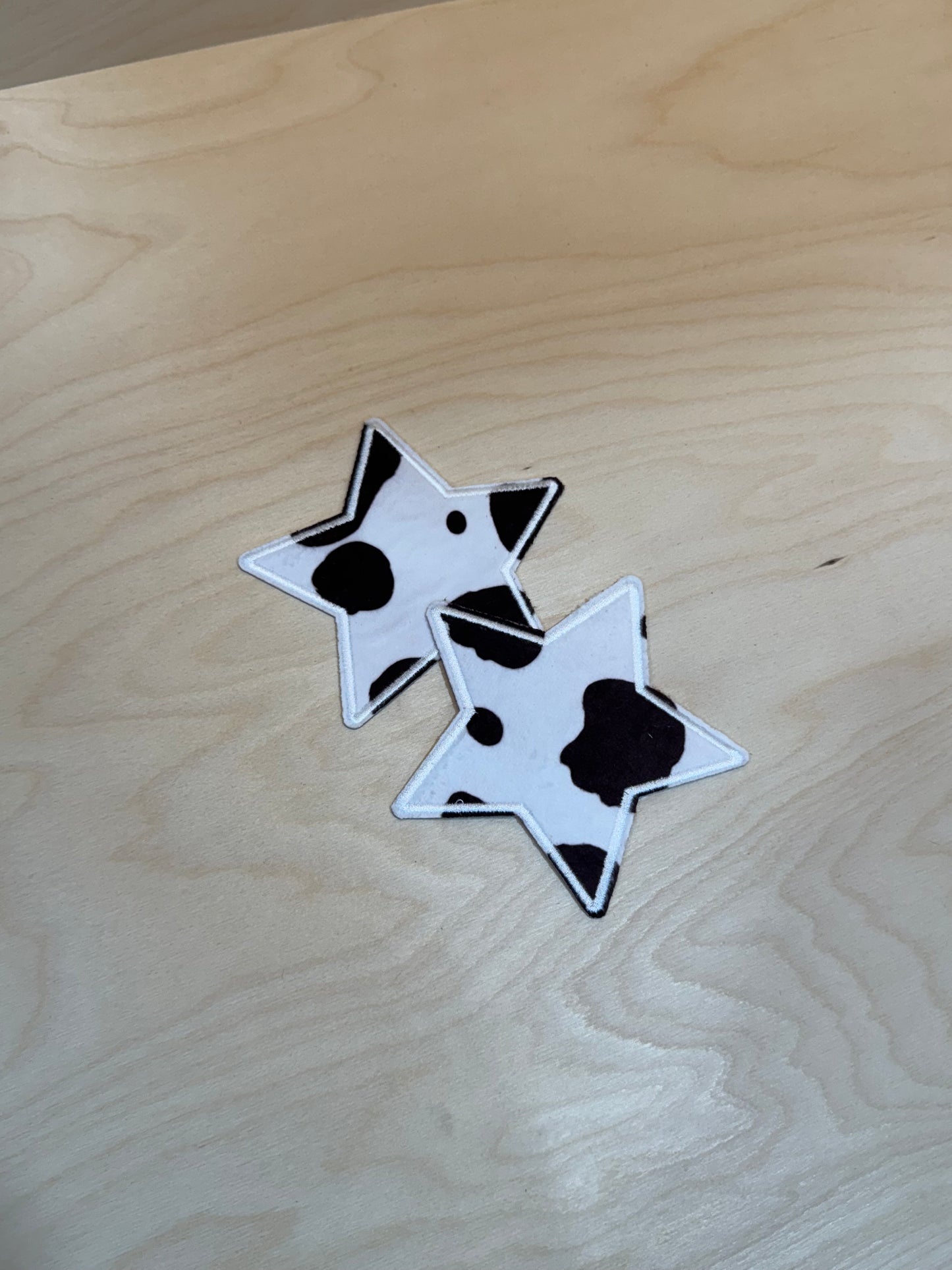 5" Stars Embroidered Patches