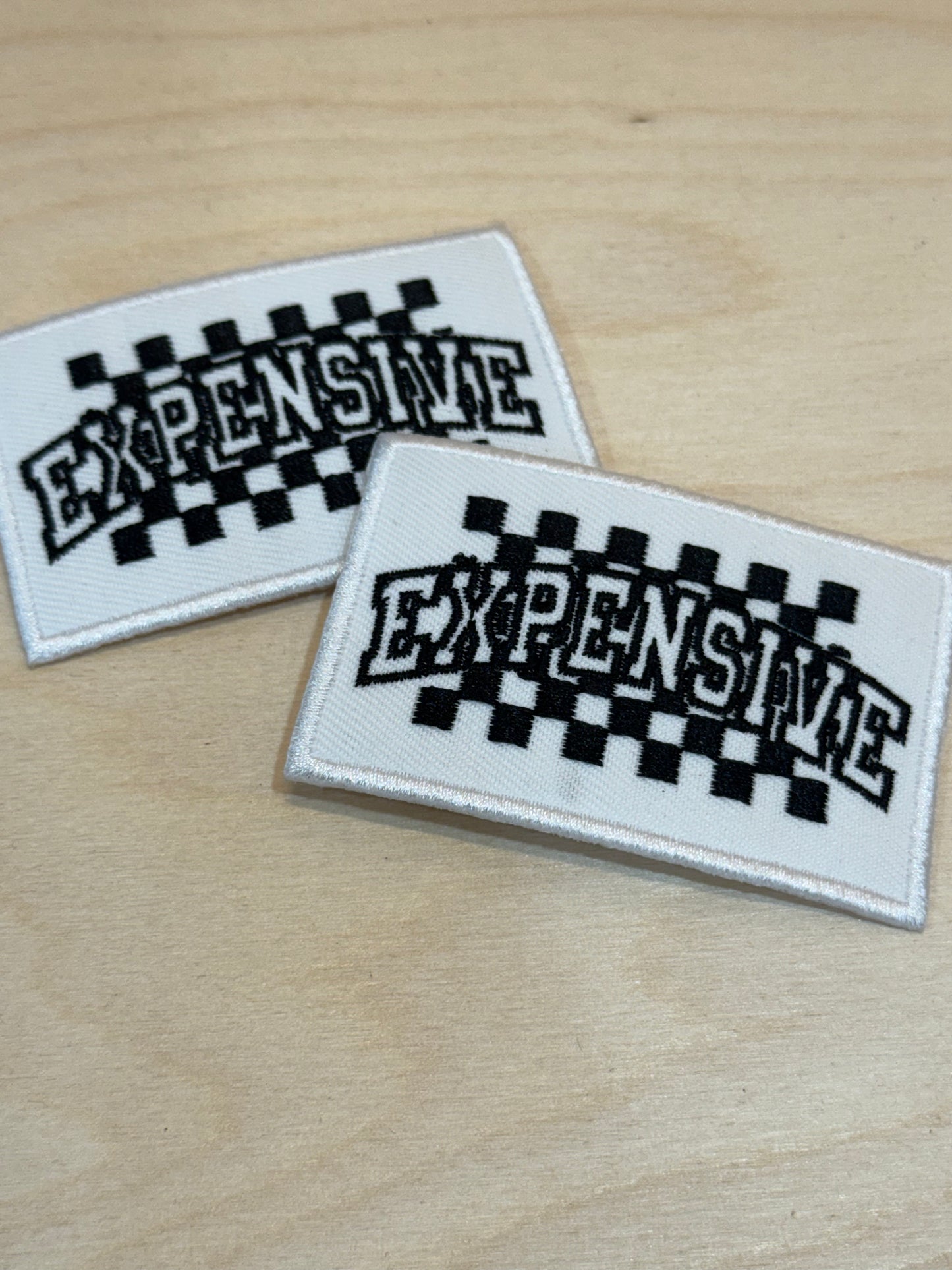 Checkered Expensive Embroidered Patch