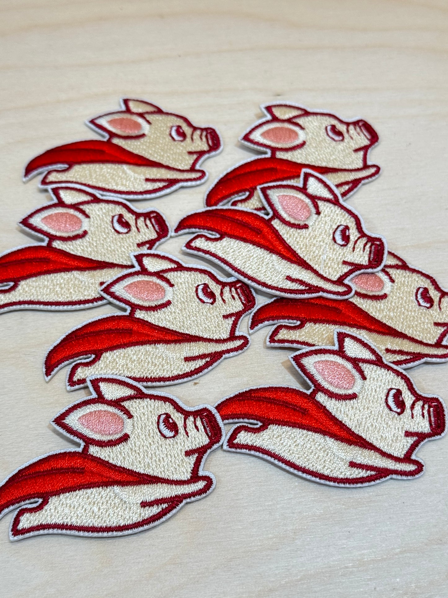Pigs Fly Embroidered Patch