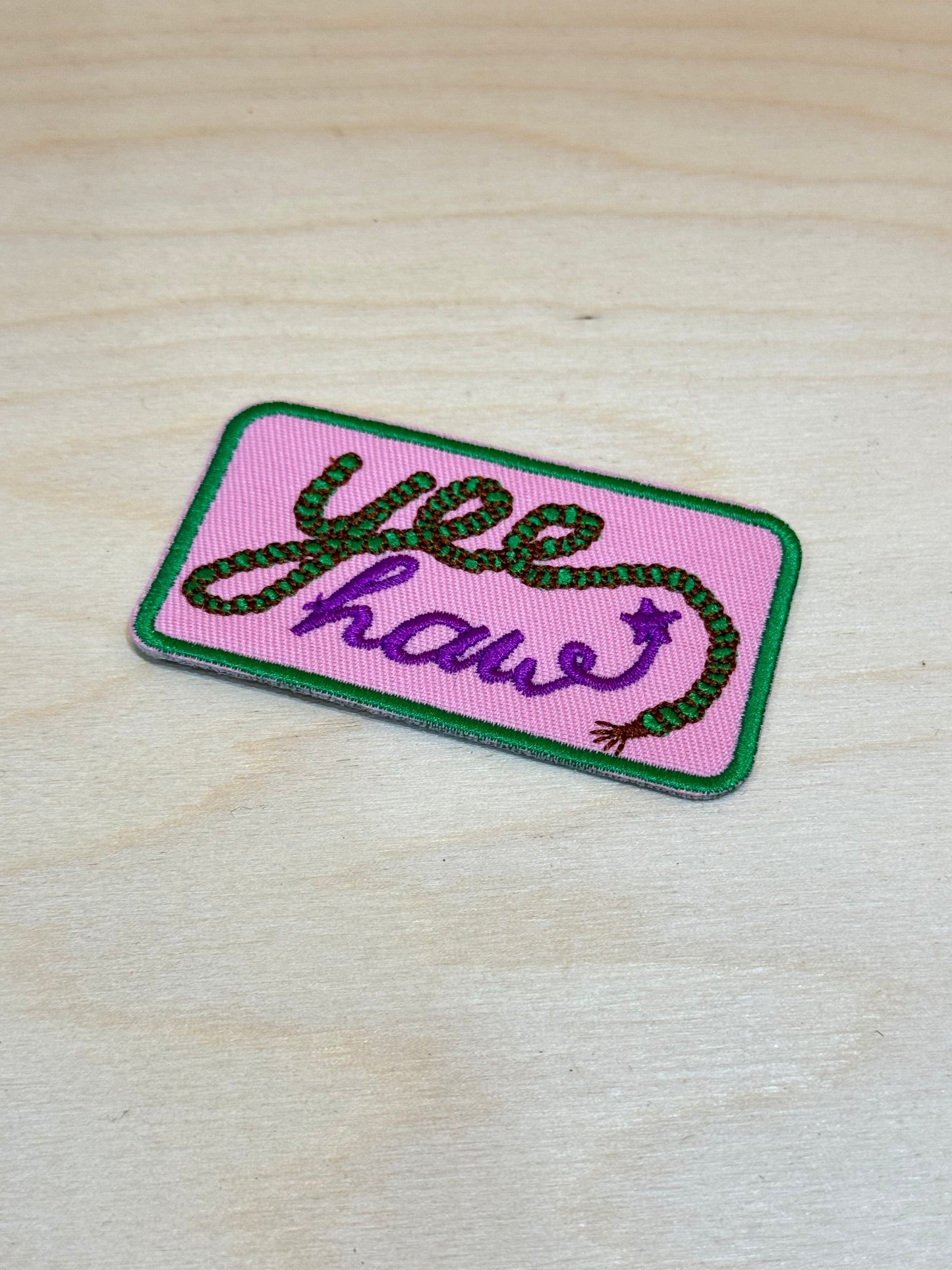 YeeHaw Embroidered Patch