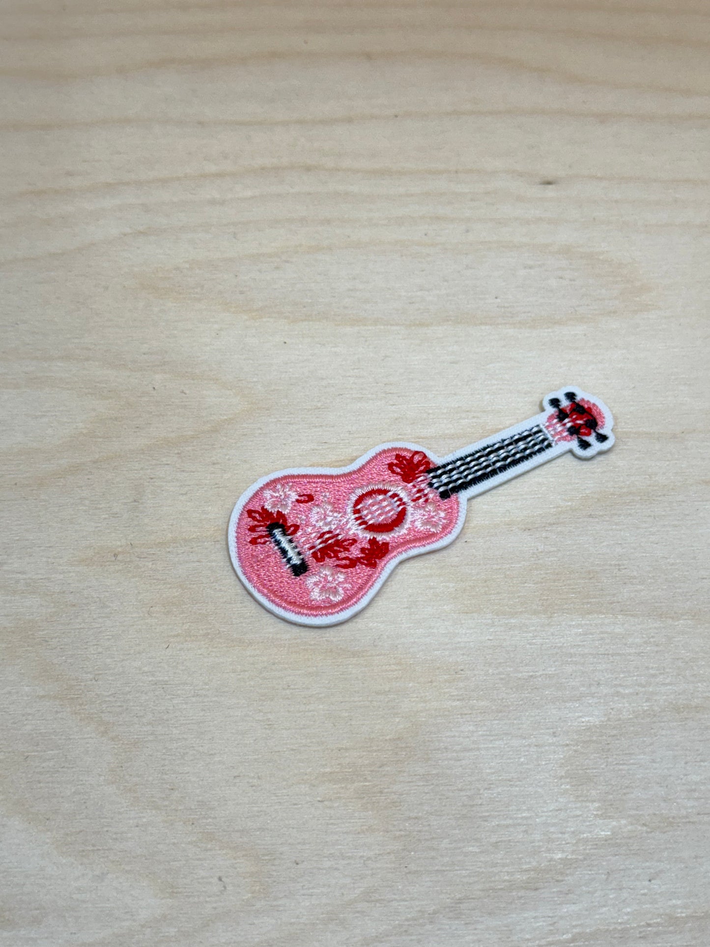 Guitars Embroidered Patch