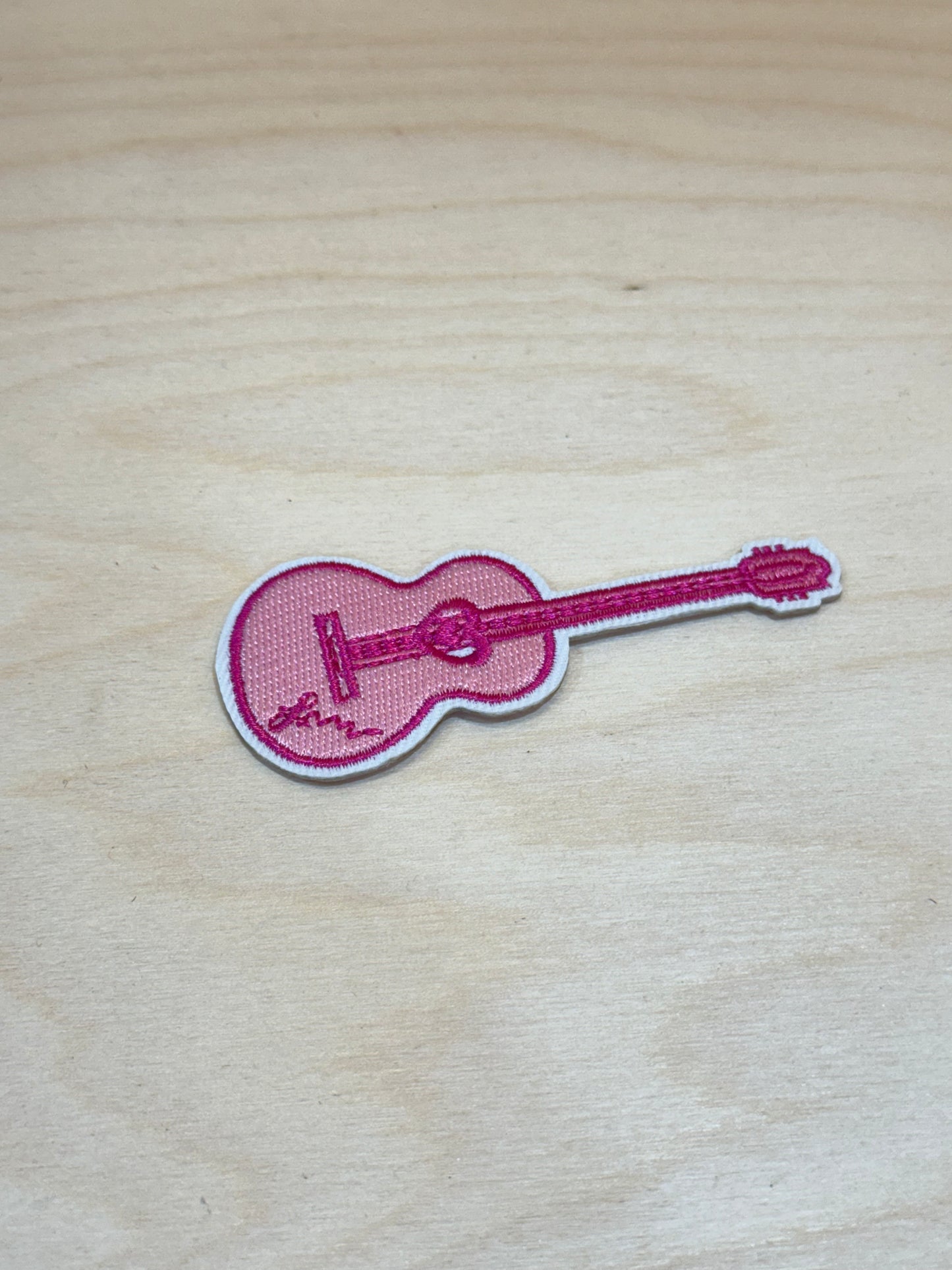 Guitars Embroidered Patch