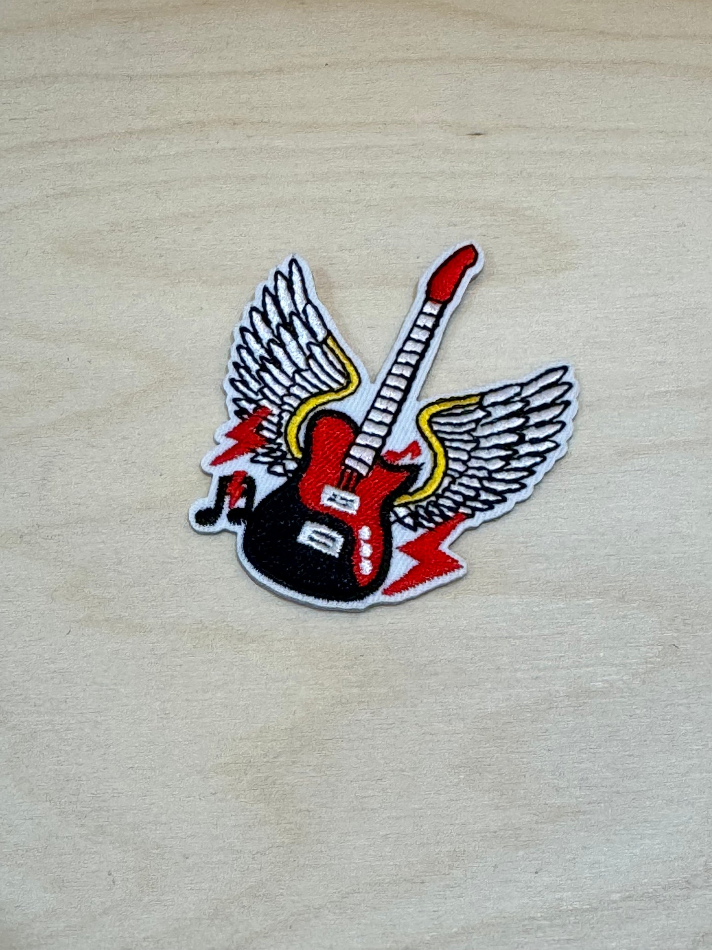 Guitars Embroidered Patch