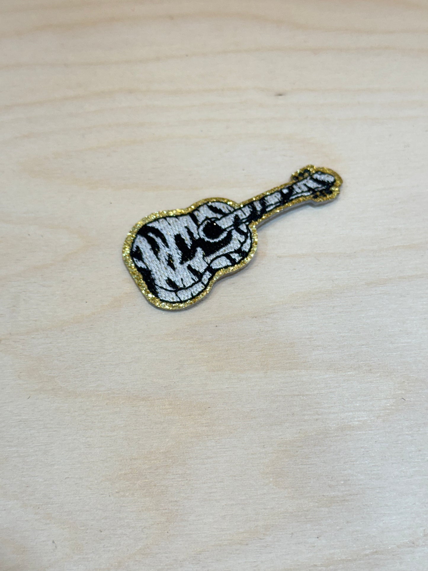 Guitars Embroidered Patch
