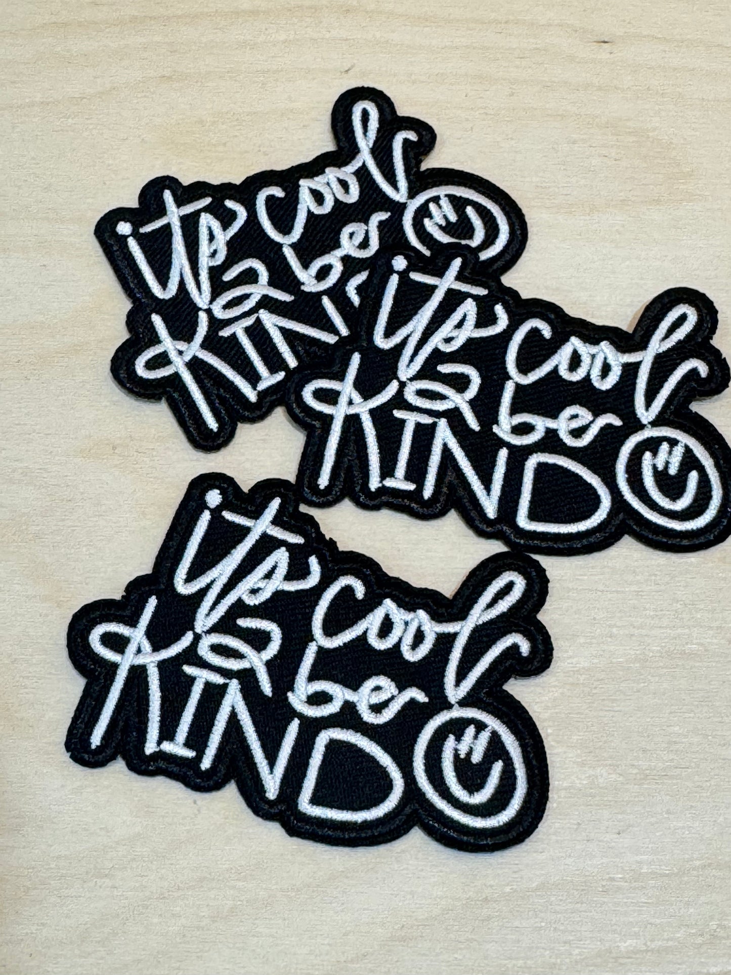 Cool to be Kind Embroidered Patch