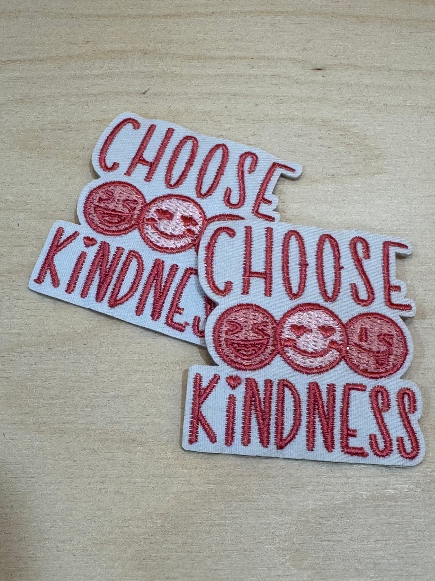 Choose Kindness Embroidered Patch