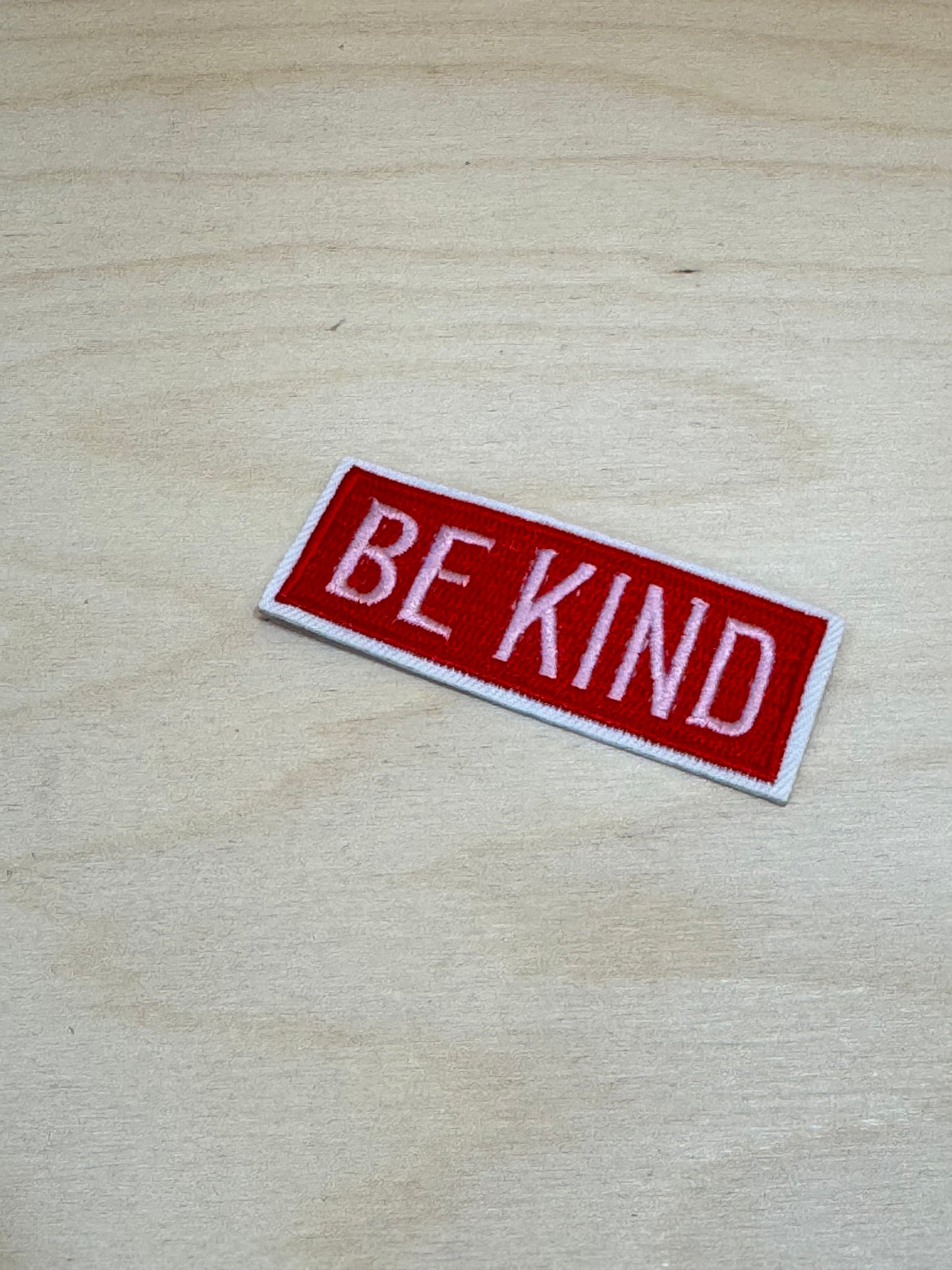 Be Kind Embroidered Patch