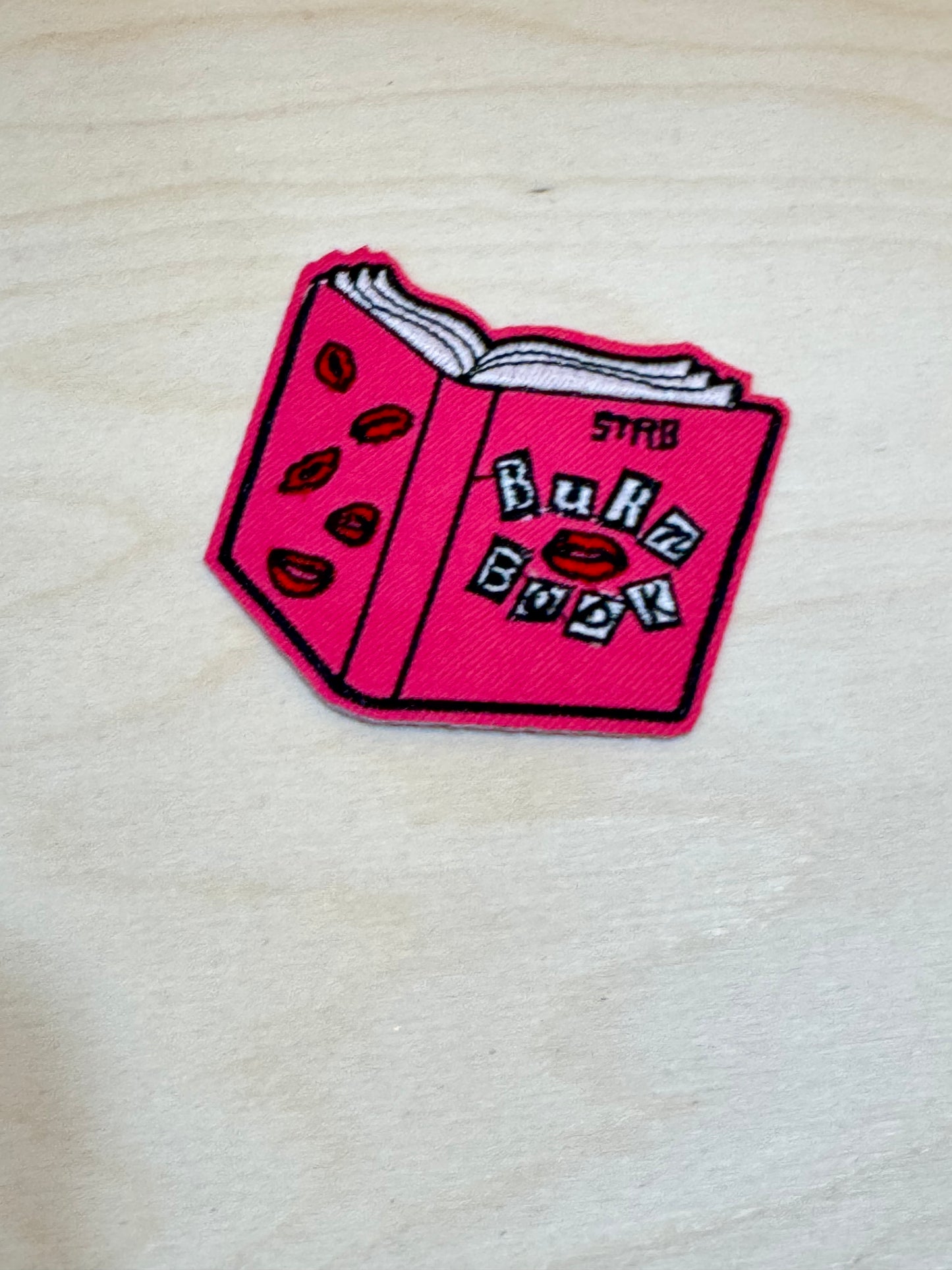 Burn Book Embroidered Patch