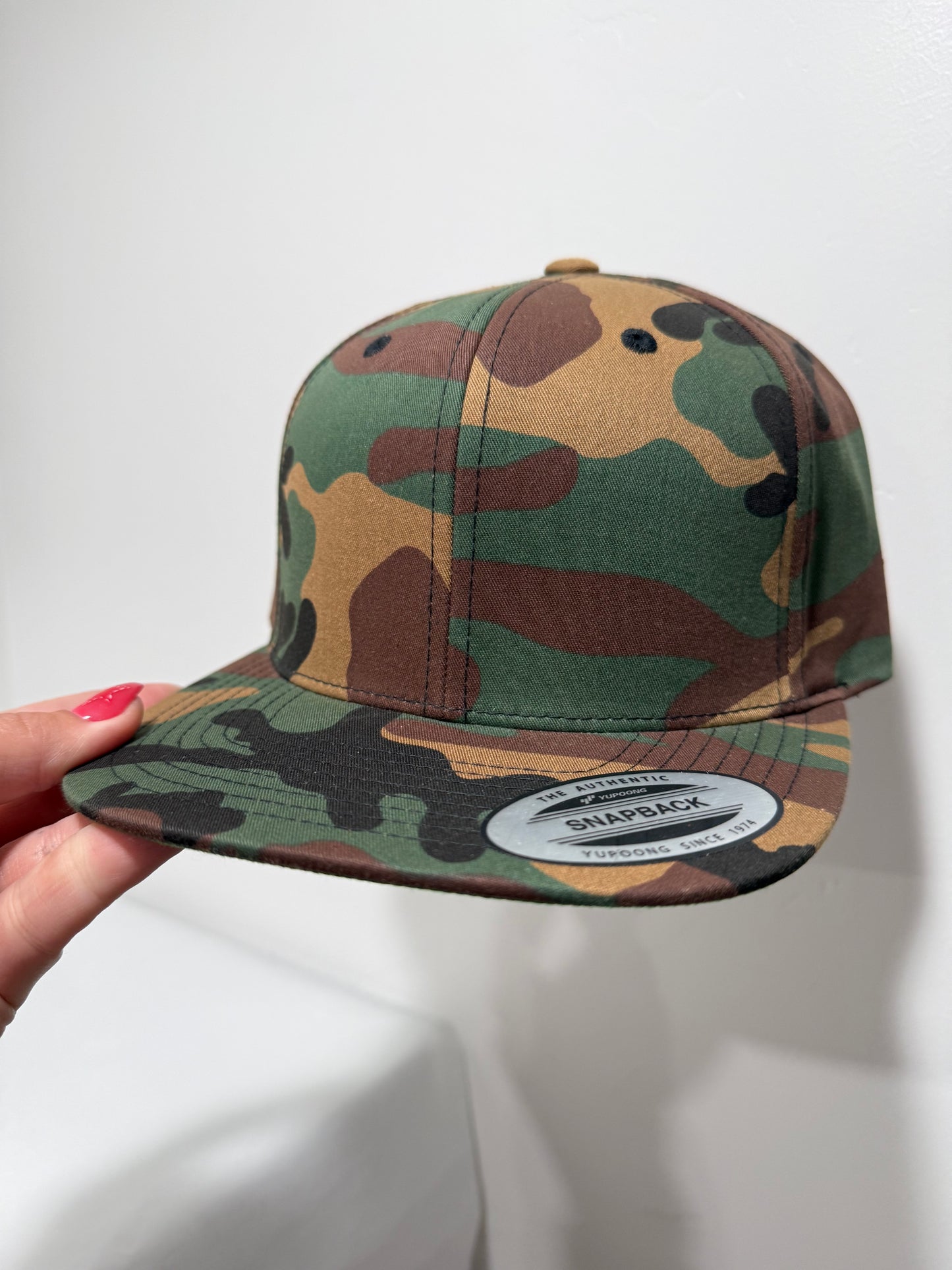 Flat Bill Trucker Camo