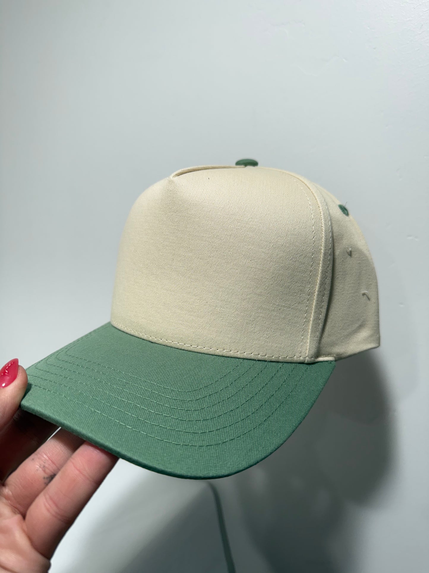 Canvas 5 Panel Neutral/Sage Green