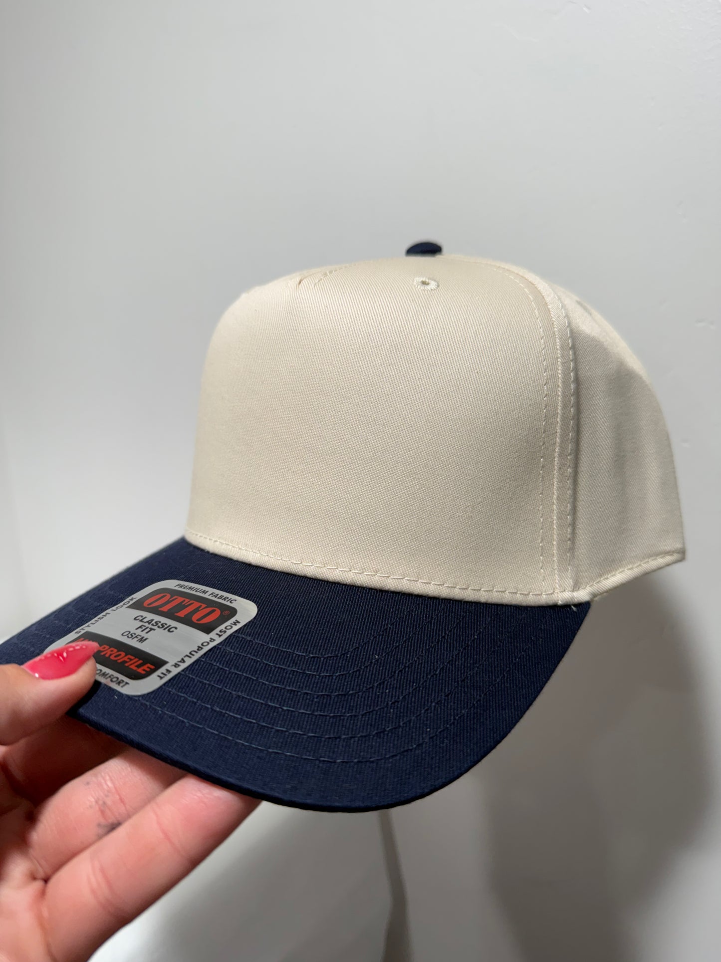 Canvas 5 Panel Neutral/Navy