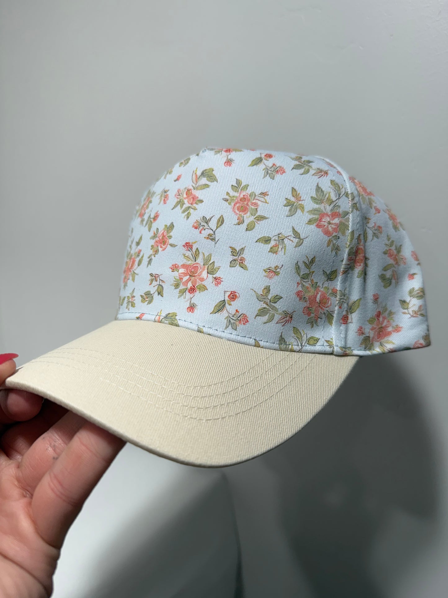 Canvas 5 Panel Vintage Floral