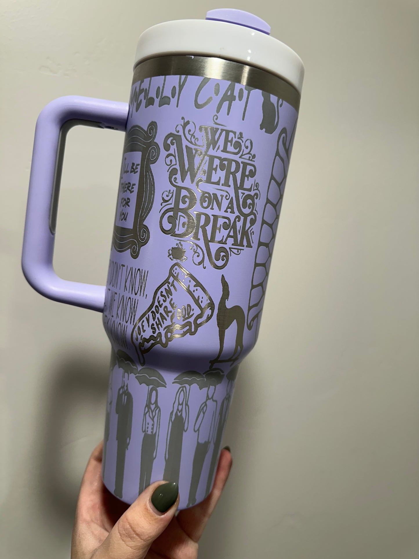 Full Wrapped Tumbler Engraving Designs