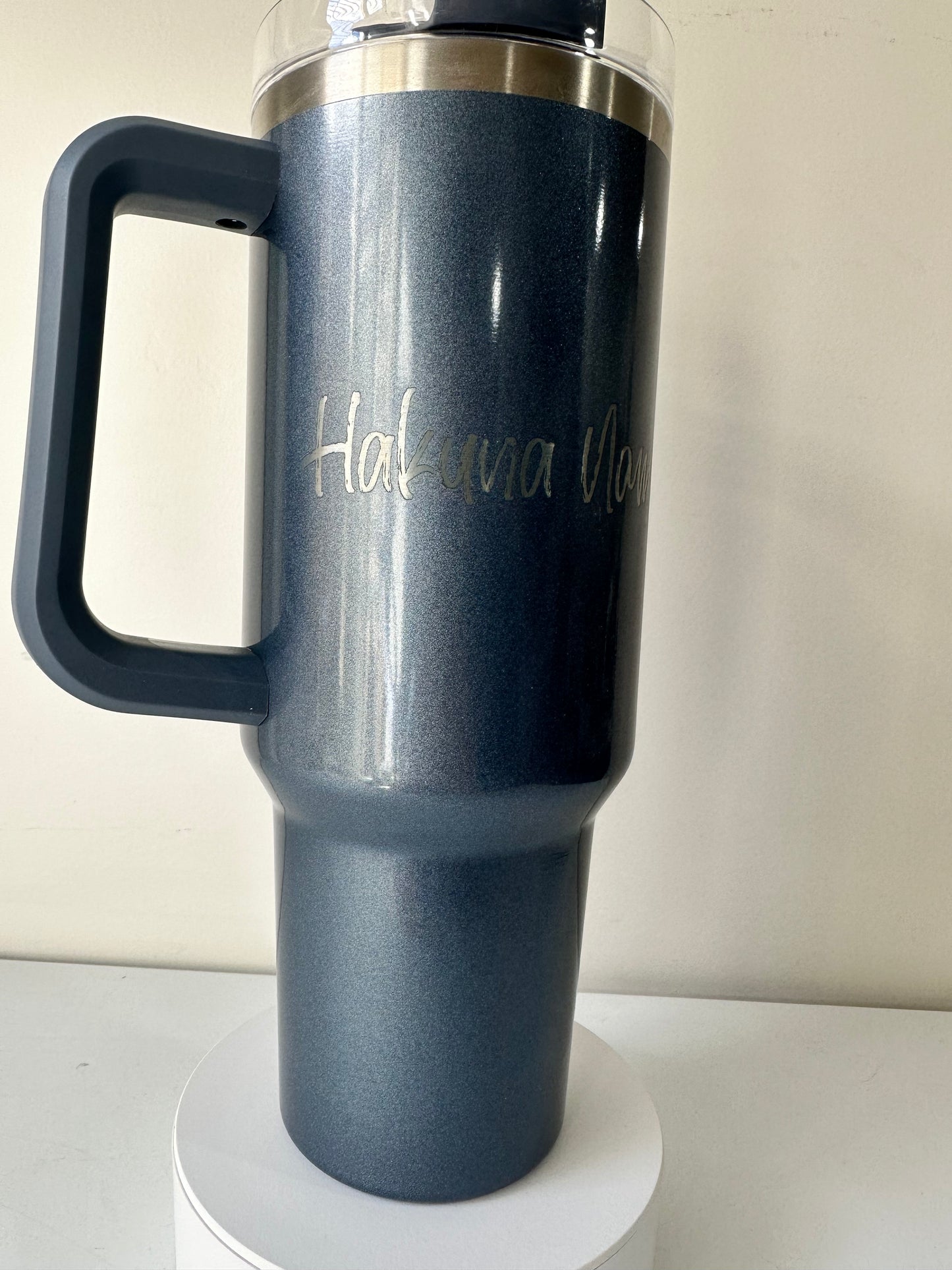 Single Name Tumbler Engraving