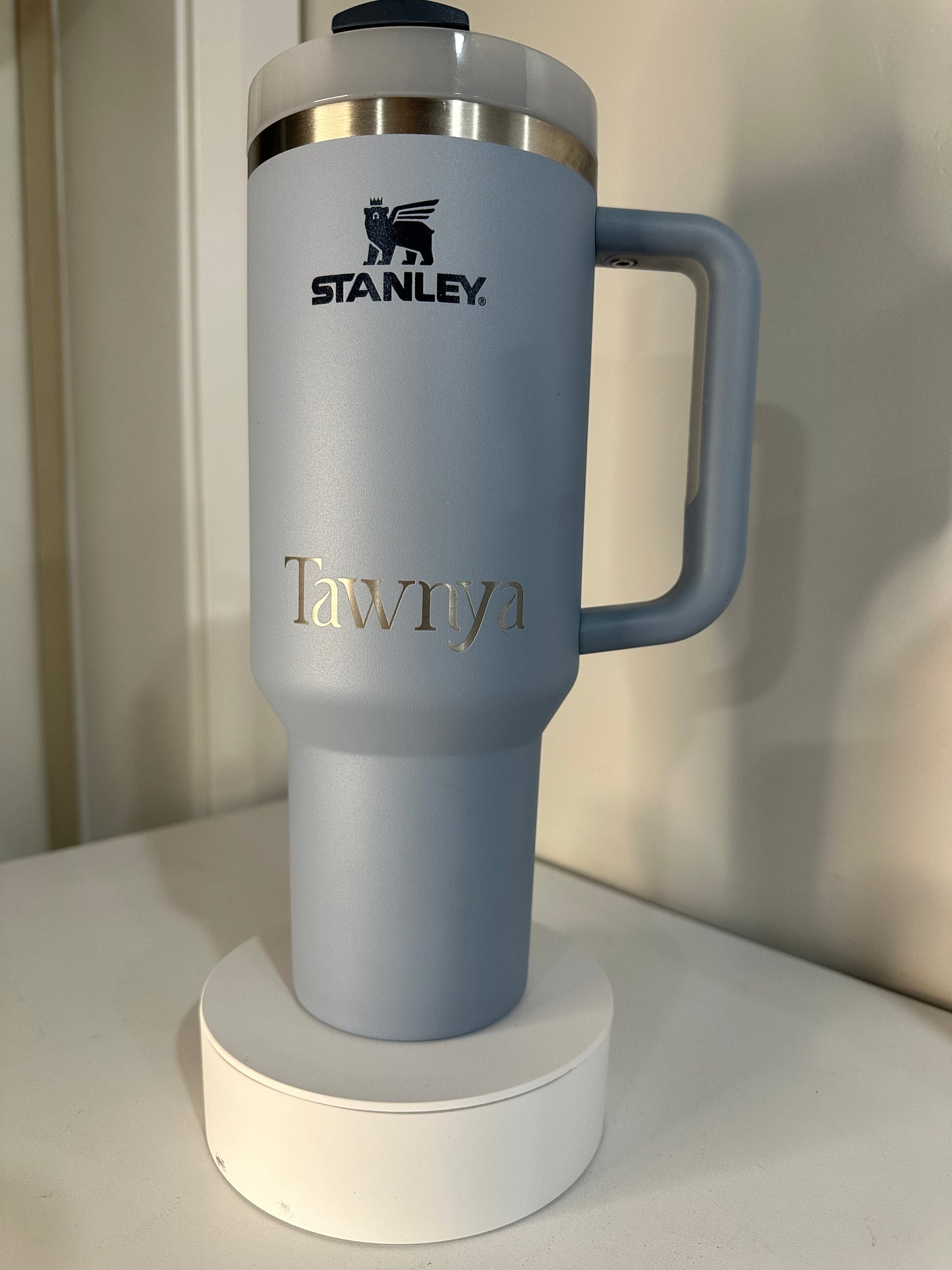 Single Name Tumbler Engraving