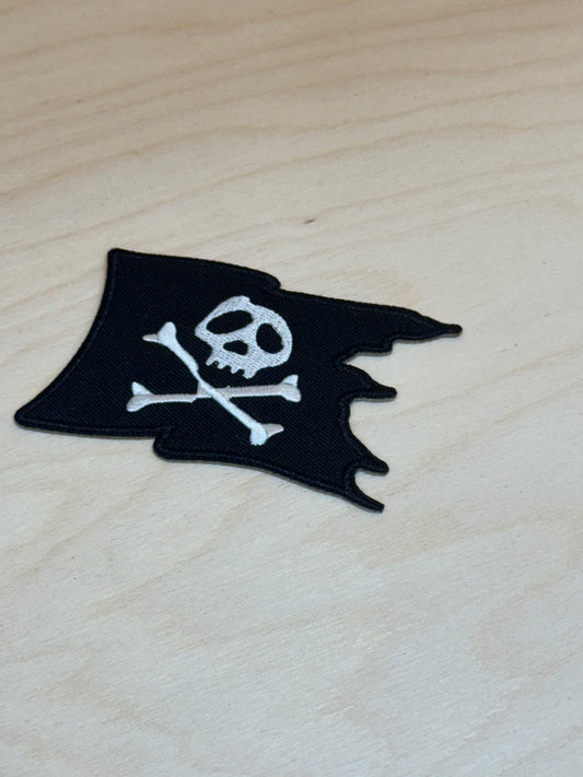 Pirate Flag Embroidered Patch