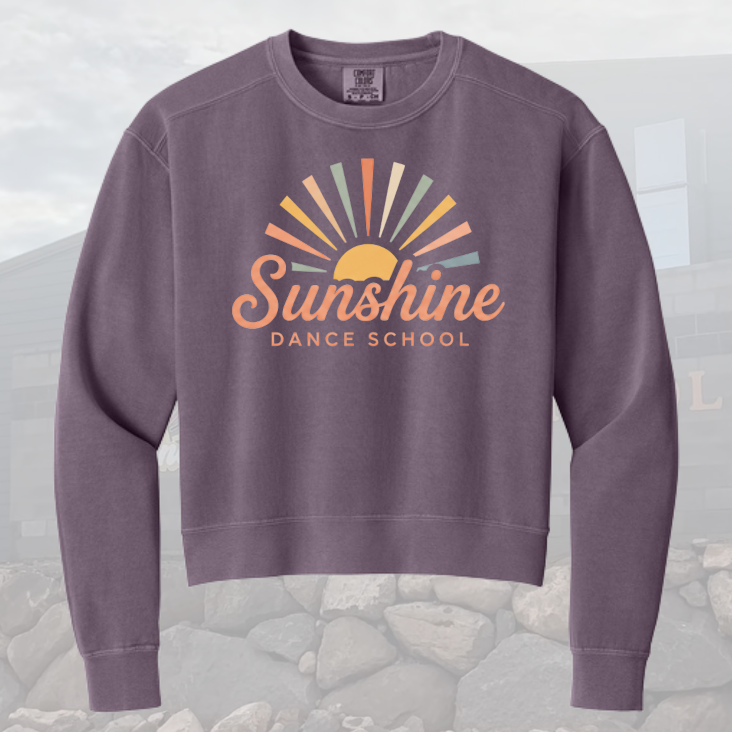 SDS Comfort Colors® Women’s Mid-Length Crewneck Sweatshirt