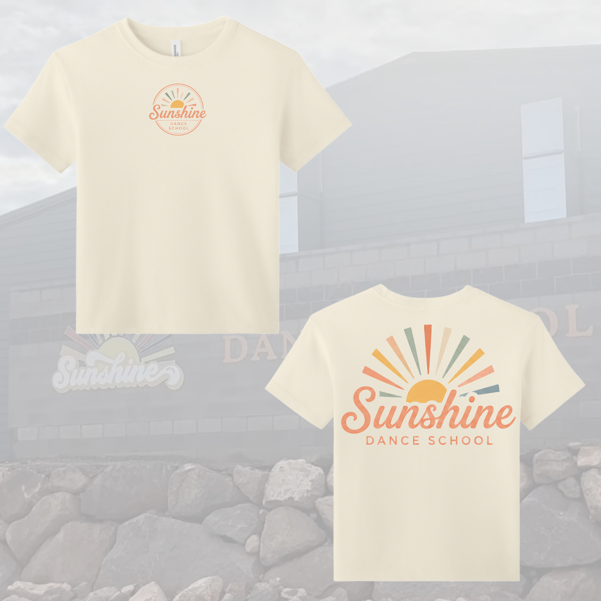 SDS BELLA+CANVAS® Youth 6-Ounce Heavyweight Tee