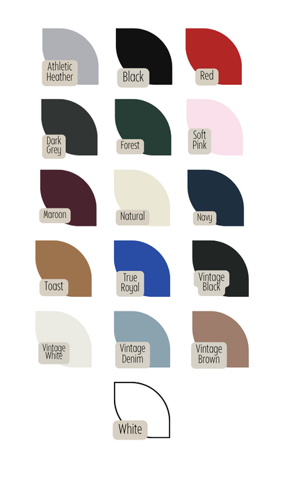 SDS BELLA+CANVAS® Youth 6-Ounce Heavyweight Tee