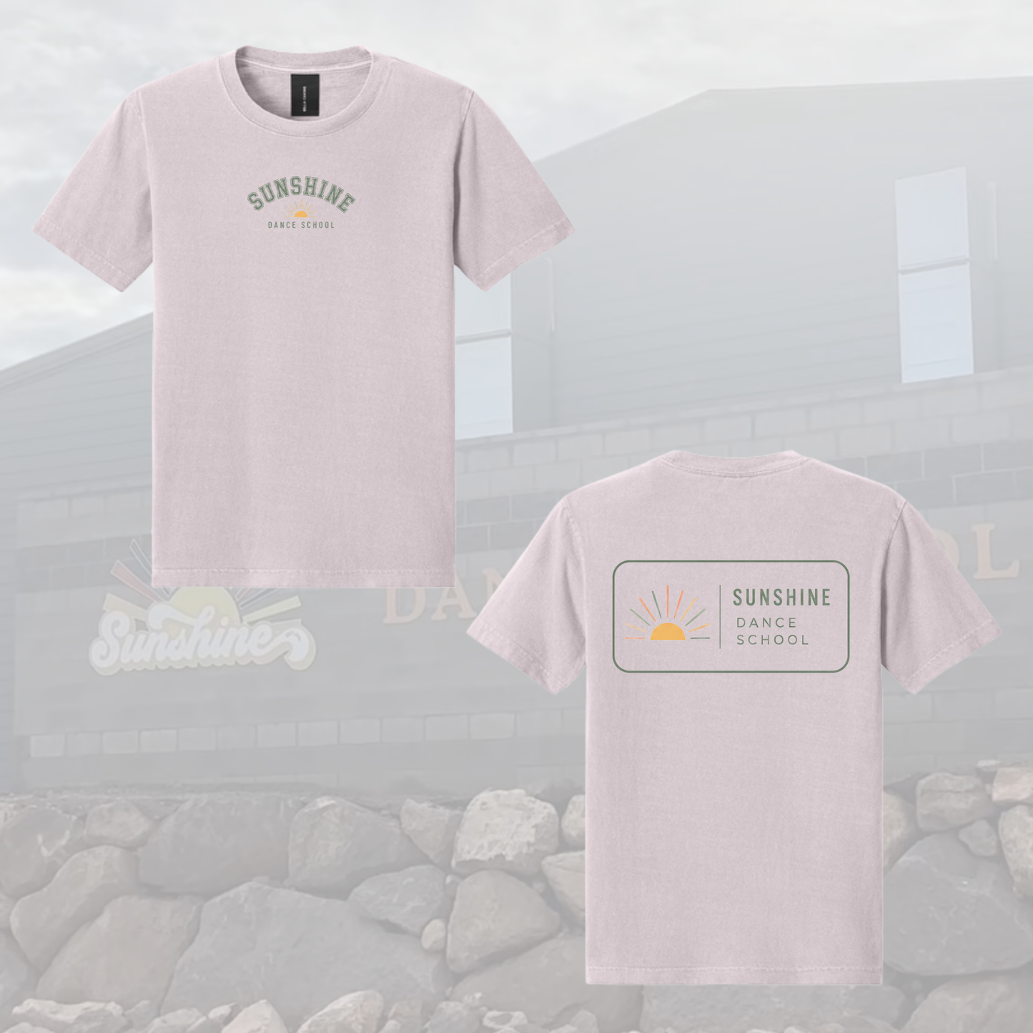 SDS BELLA+CANVAS® Unisex Heavyweight Garment-Dyed Tee.