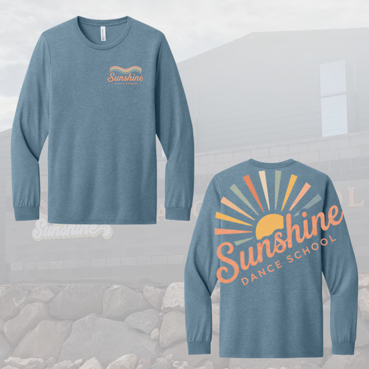 SDS BELLA+CANVAS® Unisex Triblend Long Sleeve Tee.