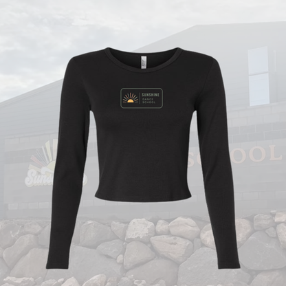 SDS Women's Baby Rib Long Sleeve Fitted Tee