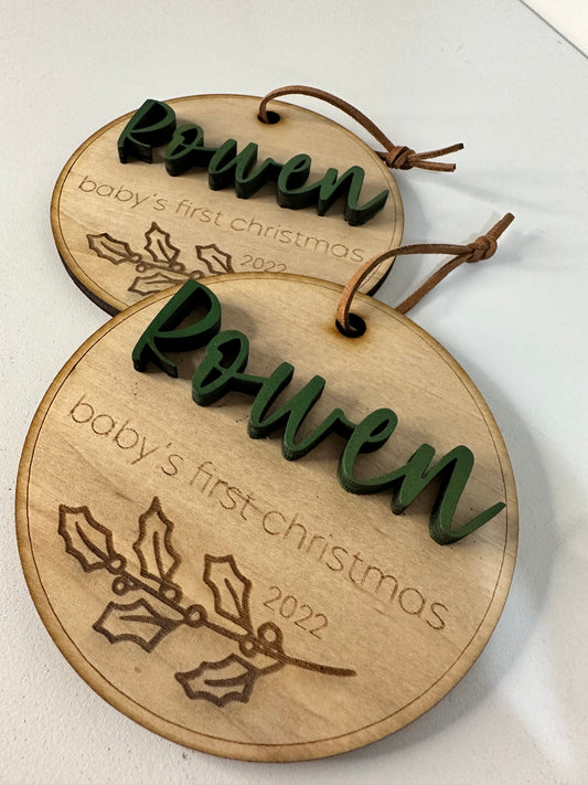 2024 Baby Name Ornament