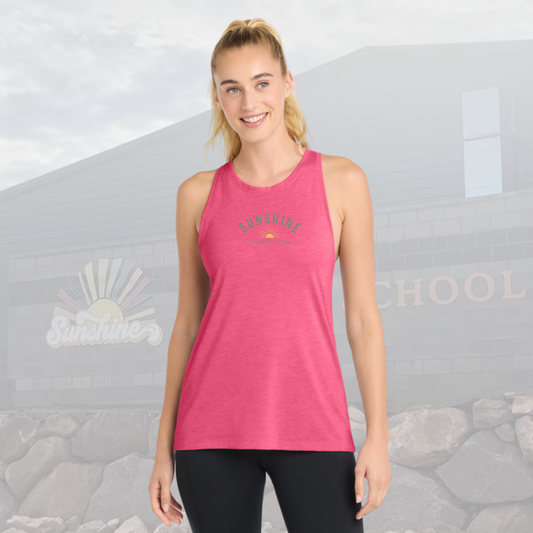 SDS Sport-Tek® Women's PosiCharge® Tri-Blend Wicking Tank