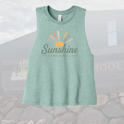 SDS BELLA+CANVAS® Women’s Racerback Cropped Tank