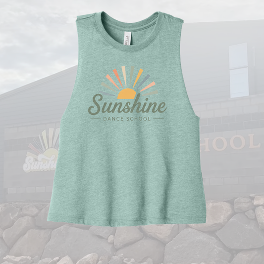 SDS BELLA+CANVAS® Women’s Racerback Cropped Tank