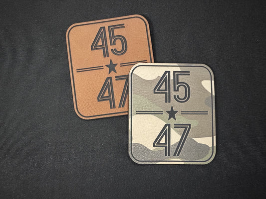 45-47 Leatherette Patch