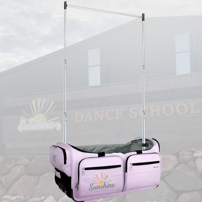SDS Mavii Dance Bag with Garment Rack, 28 Inch Rolling Duffel