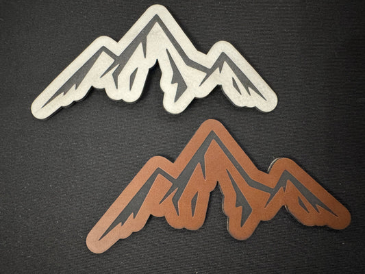 Mountain Leatherette Patch