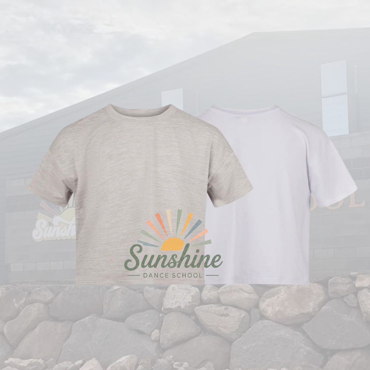 SDS Girls - 2 Pack Super Soft Deluxe Boxy Short Sleeves T-Shirts