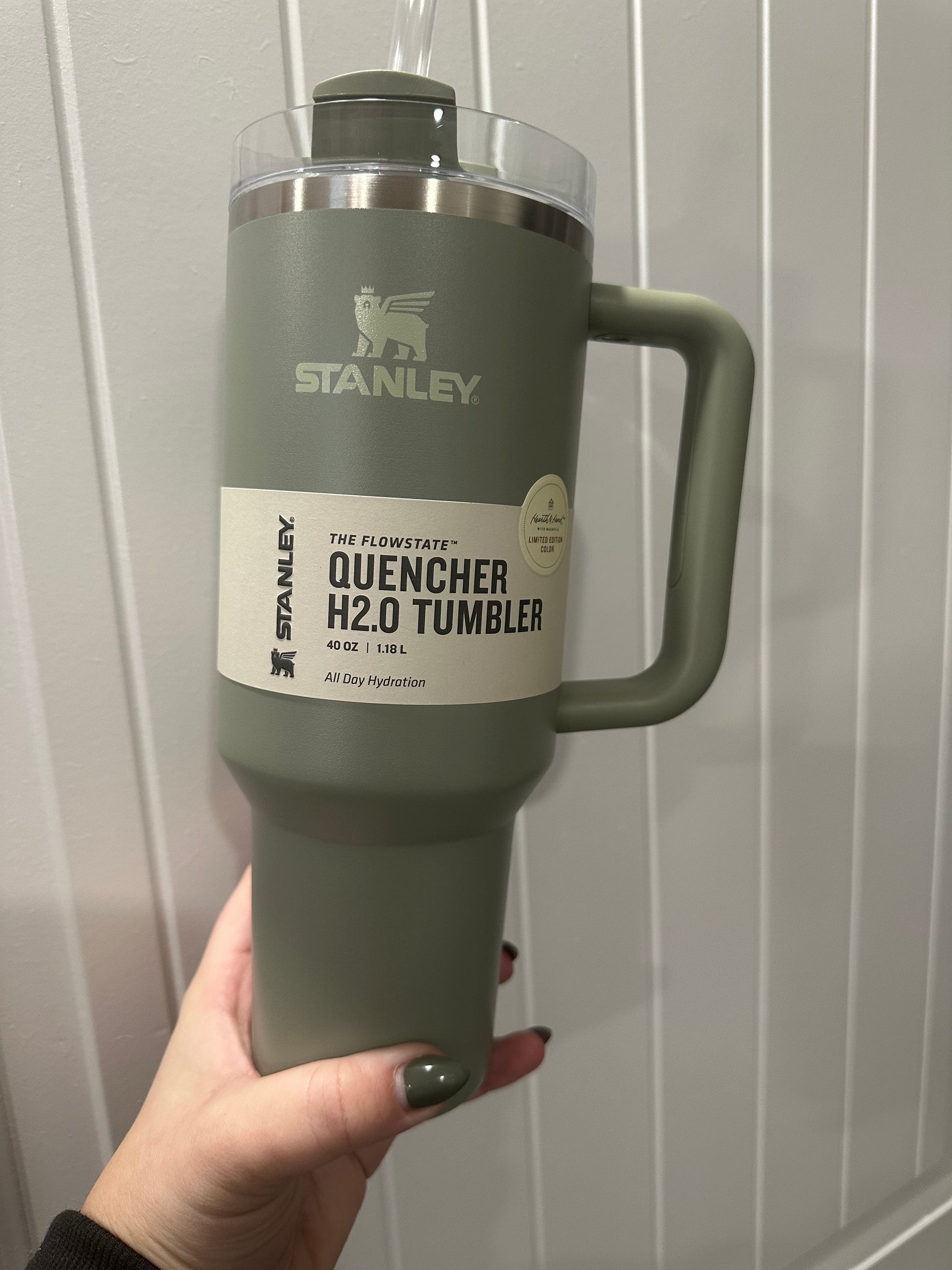 Stanley Flowstate Tumbler 40oz CITRON Green LIMITED EDITION Color Quencher  H2.0
