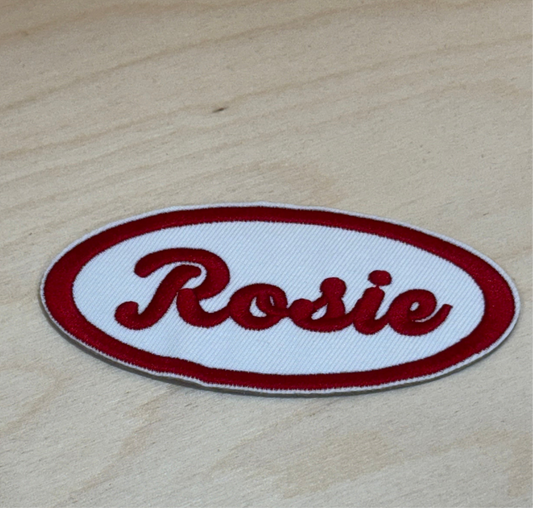 Rosie Embroidered Patch