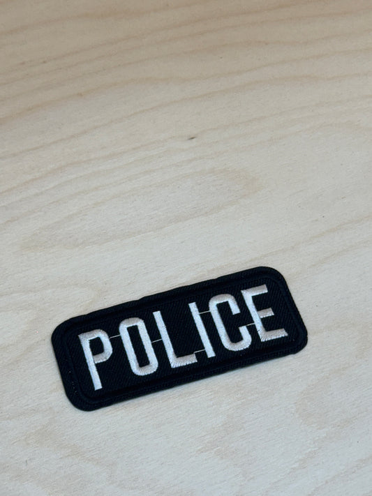 Police Embroidered Patch