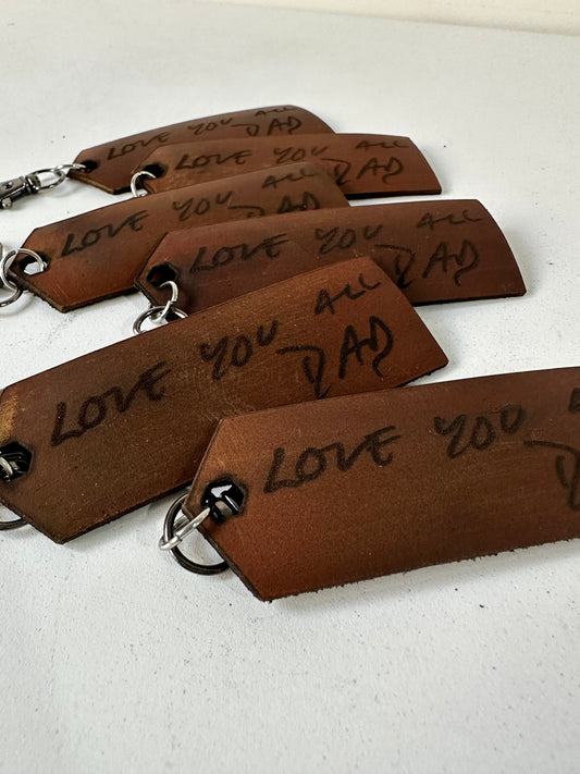 Leather Keychains