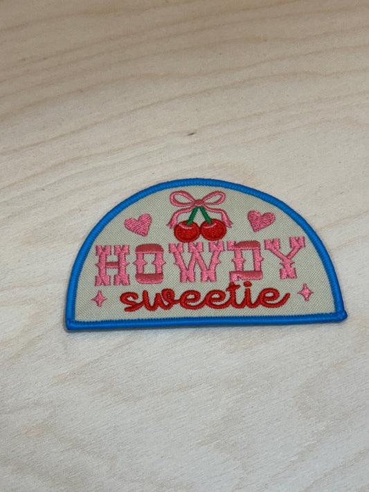 Howdy Variations Embroidered Patches